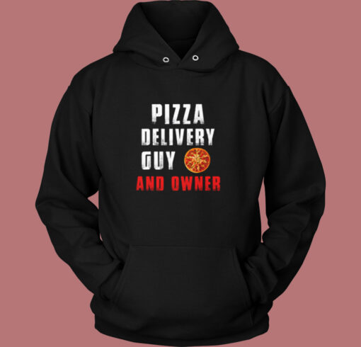 Pizza Delivery Vintage Hoodie