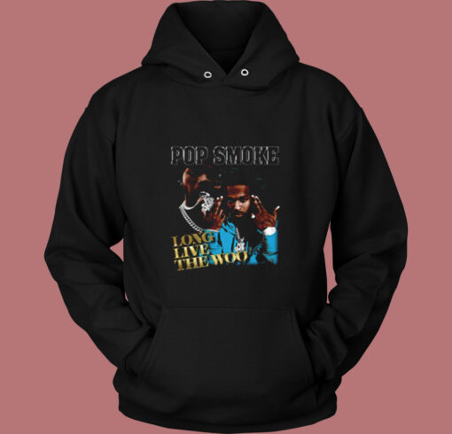 Pop Smoke Long Live The Woo Vintage Hoodie