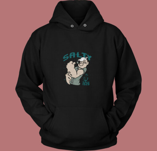 Popeye Salty Since 1929 Vintage Hoodie