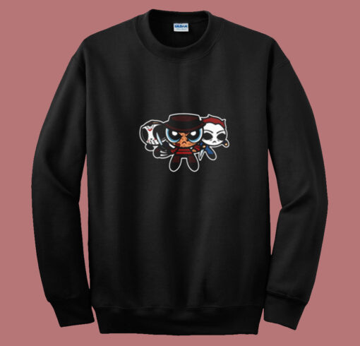 Power Puff Serial Killers Halloween Summer Sweatshirt