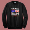 Proud Emt Grandma Summer Sweatshirt