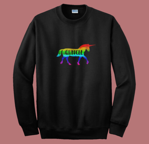 Proud Guncle Unicorn Summer Sweatshirt