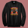 Proud Wife Of A Firefighter Summer Sweatshirt