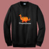 Pumpkasaurus Dinosaur Summer Sweatshirt