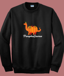 Pumpkasaurus Dinosaur Summer Sweatshirt