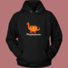 Pumpkasaurus Dinosaur Vintage Hoodie