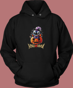 Pumpkin Halloween Stitch T 003 Vintage Hoodie