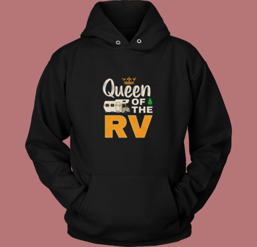 Queen Of The Camper Vintage Hoodie