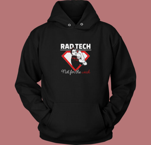 Rad Tech Job Title Vintage Hoodie