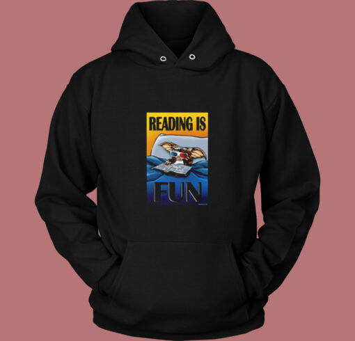 Reading Gremlins Monster Horror Movie Vintage Hoodie