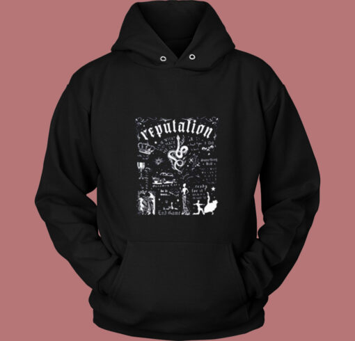 Reputation Taylor Swift Tracklist Vintage Hoodie