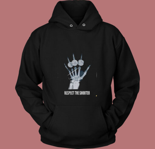 Respect The Shooter Vintage Hoodie