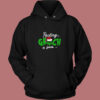 Resting Grinch Face Cool Vintage Hoodie