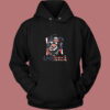 Retro 4th Of July Abraham Lincoln Vintage Hoodie