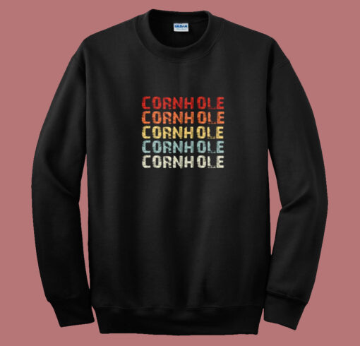 Retro Cornhole Summer Sweatshirt