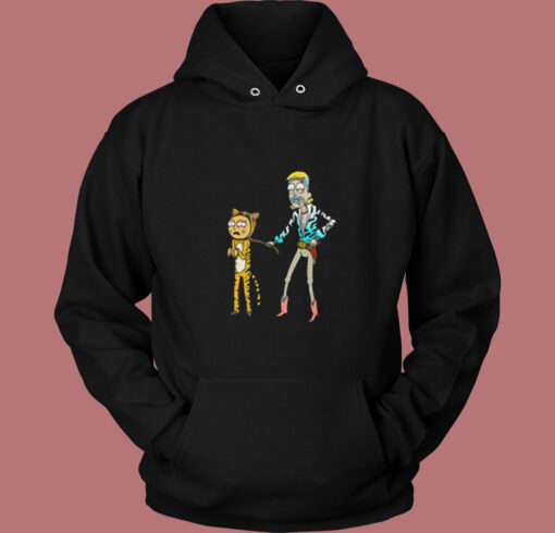 Rick And Morty Joe Tiger King Exotic Vintage Hoodie