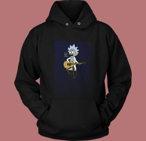 Rick And Morty Let Me Out Tiny Rick Vintage Hoodie