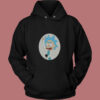 Rick And Morty Selfie Tiny Rick Girls Vintage Hoodie