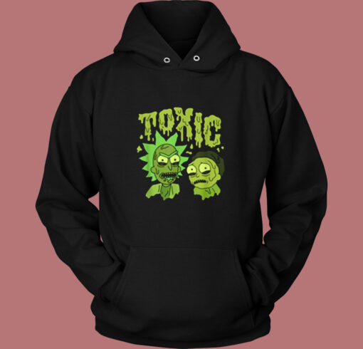 Rick and Morty Toxic Vintage Hoodie