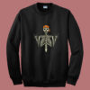 Rocker Skeleton Cap Summer Sweatshirt