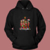 Rolling Stone Santa Christmas Tree Vintage Hoodie