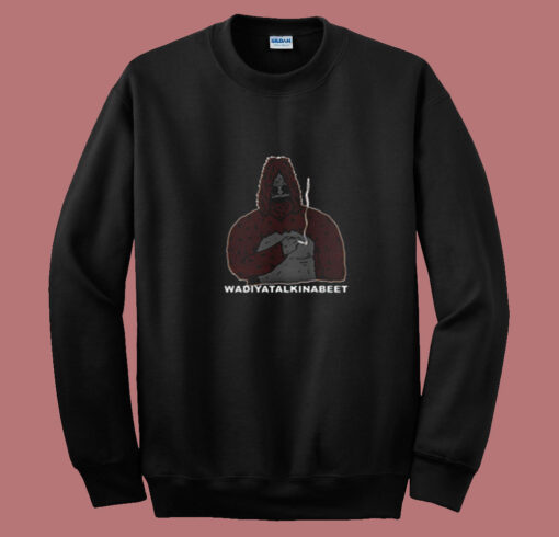 Sassy Sasquatch Popcorn The Big Lez Summer Sweatshirt