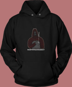 Sassy Sasquatch Popcorn The Big Lez Vintage Hoodie