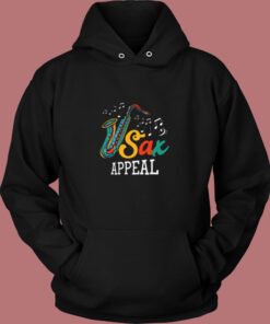 Sax Appeal Saxophonist Band Vintage Hoodie