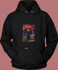 Scarface Tony Montana Balcony Railing Shot Vintage Hoodie