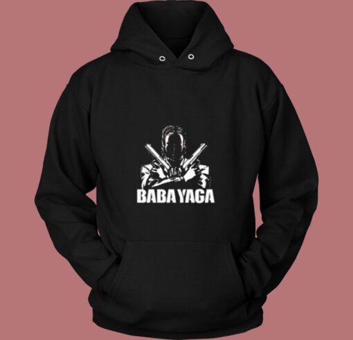 Shadow John Wick Dual Handguns The Babayaga Vintage Hoodie