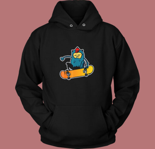 Skateboard Birthday Vintage Hoodie