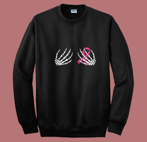 Skeleton Hands Boobs Summer Sweatshirt