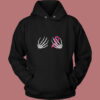 Skeleton Hands Boobs Vintage Hoodie