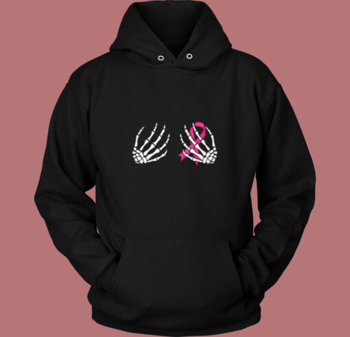 Skeleton Hands Boobs Vintage Hoodie