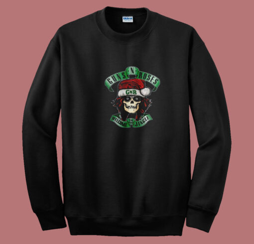 Skull Santa Guns N Roses Christmas Summer Sweatshirt