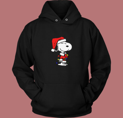 Snoopy Christmas Santa Xmas Vintage Hoodie