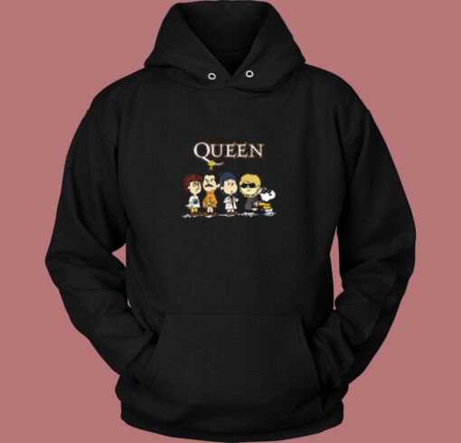 Snoopy Joe Cool With The Queen Band Vintage Hoodie