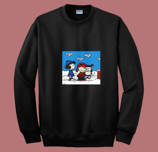 Snoopy Peanuts Santa Claus Christmas Cartoon Summer Sweatshirt