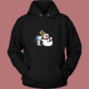 Snoopy Peanuts Snowman Christmas Vintage Hoodie