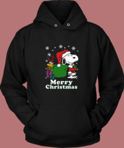 Snoopy Woodstock Christmas Vintage Hoodie