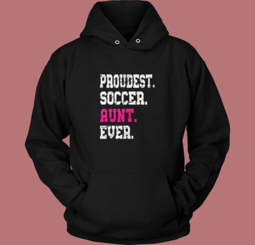 Soccer Aunt Vintage Hoodie