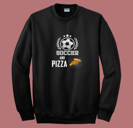 Soccer Pizza Summer Sweatshirt