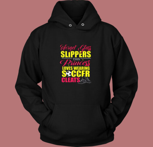 Soccer Princess Vintage Hoodie