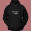 Socialism Sucks Funny Political Vintage Hoodie