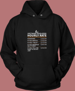 Software Developer Vintage Hoodie