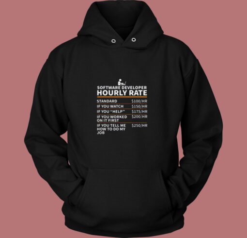 Software Developer Vintage Hoodie