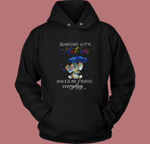 Someone With Autism Vintage Hoodie