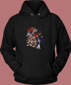 Sonic Cast & Friends Ultimate Power Vintage Hoodie