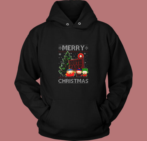 South Park Merry Christmas Knit Vintage Hoodie