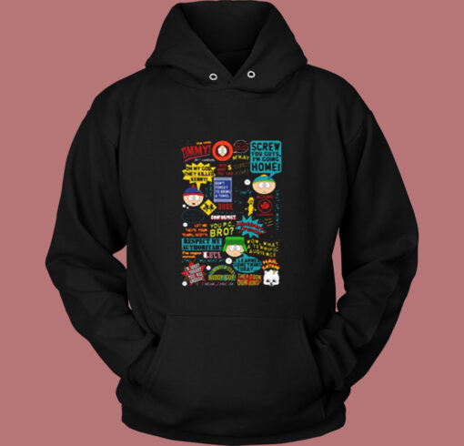 South Park Quotes Vintage Hoodie